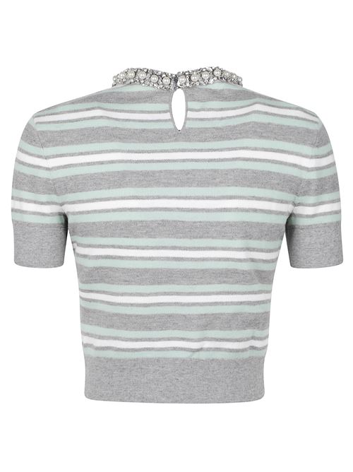 Knitted Top SELF PORTRAIT | PF25050TGREY